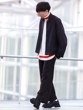 にっしーさん(メンズ・180cm)の冬コーディネート