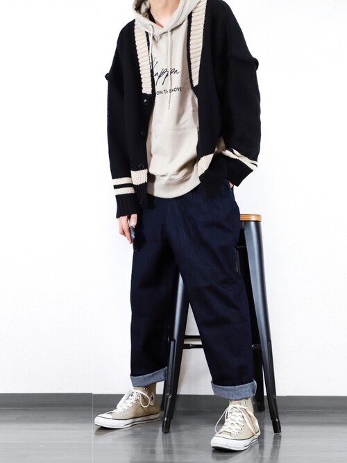 にっしー Inter Factoryのカーディガンを使ったコーディネート Wear