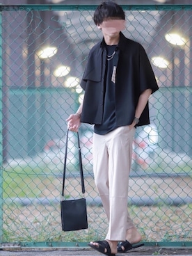 にっしーさん（メンズ・180cm）の夏コーディネート