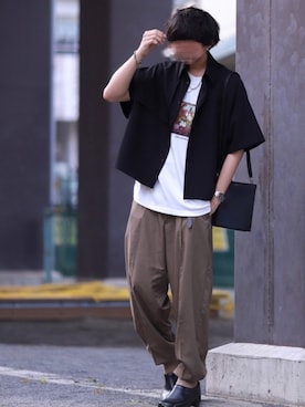 にっしーさん(メンズ・180cm)の夏コーディネート