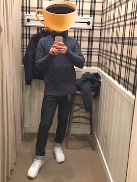 nyさん（メンズ・174cm）の冬コーディネート