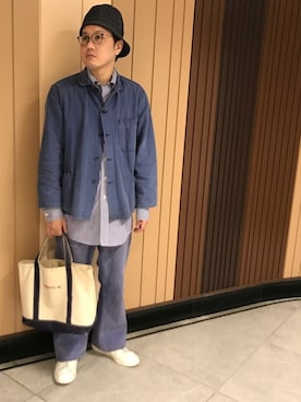 「ギンガムチェックシャツ」｜Mdskさん（メンズ・173cm・30代）の春コーディネート