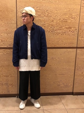 「アイテム（ブルゾン）」を使った、Mdskさん（メンズ・173cm・30代）の春コーディネート