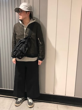 「Varde77（バルデセブンティセブン）のアイテム（ジャケット/アウター）」を使った、Mdskさん（メンズ・173cm）の春コーディネート