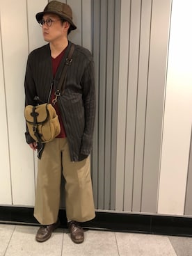 「ニットカーディガン」｜Mdskさん（メンズ・173cm・30代）の春コーディネート