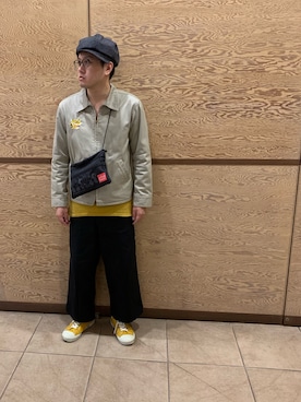 「Varde77（バルデセブンティセブン）のアイテム（ジャケット/アウター）」を使った、Mdskさん（メンズ・173cm）の秋コーディネート