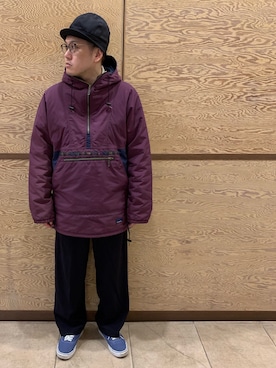 「L.L.Bean（エルエルビーン）のアイテム（ナイロンジャケット）」を使った、Mdskさん（メンズ・173cm）の春コーディネート