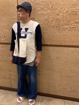 「エコバッグ」｜Mdskさん（メンズ・173cm・30代）の秋コーディネート