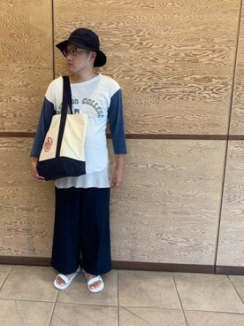 「エコバッグ」｜Mdskさん（メンズ・173cm・30代）の秋コーディネート