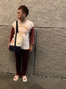 「エコバッグ」｜Mdskさん（メンズ・173cm・30代）の秋コーディネート