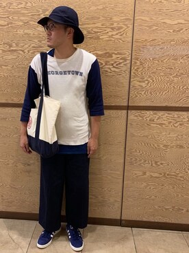 「エコバッグ」｜Mdskさん（メンズ・173cm・30代）の秋コーディネート