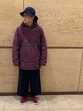 「L.L.Bean（エルエルビーン）のアイテム（ナイロンジャケット）」を使った、Mdskさん（メンズ・173cm）の秋コーディネート