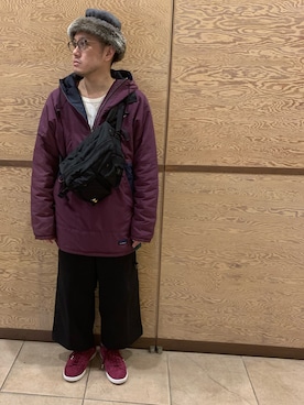 「L.L.Bean（エルエルビーン）のアイテム（ナイロンジャケット）」を使った、Mdskさん（メンズ・173cm）の秋コーディネート