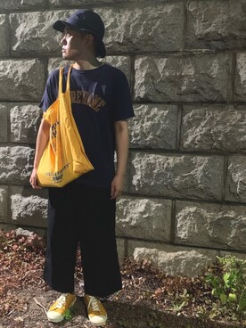 「エコバッグ」｜Mdskさん（メンズ・173cm・30代）の夏コーディネート