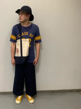 「エコバッグ」｜Mdskさん（メンズ・173cm・30代）の秋コーディネート