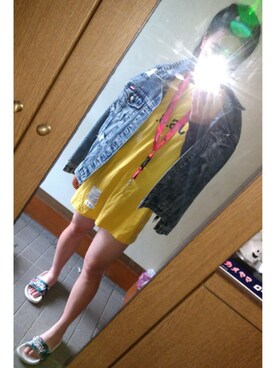 「J.S.B.（ジェーエスビー）のアイテム」を使った、ひなのさん（レディース・160cm）の夏コーディネート