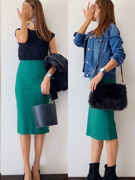 Ninarobe_Staffさん（レディース・169cm）の秋コーディネート