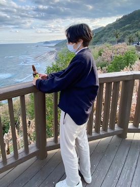 「THEE（シー）のアイテム」を使った、yu_oさん（メンズ・174cm）の夏コーディネート