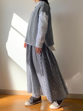 Reiさん（レディース・154cm）の春コーディネート