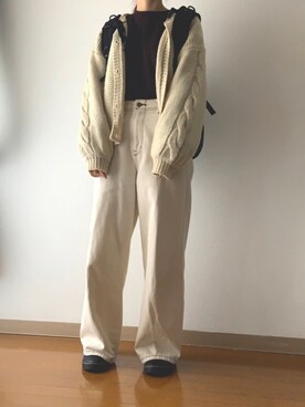 「セポ」｜Reiさん（レディース・154cm）の冬コーディネート