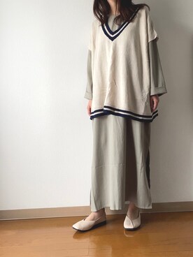 Reiさん（レディース・154cm）の春コーディネート