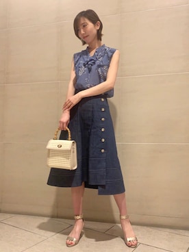 marinaさん（レディース・168cm）の夏コーディネート