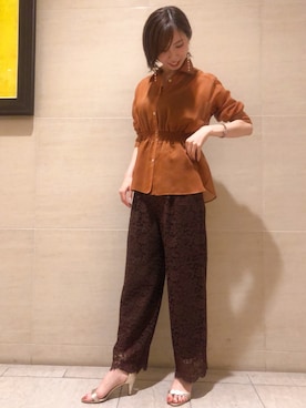 marinaさん（レディース・168cm）の夏コーディネート