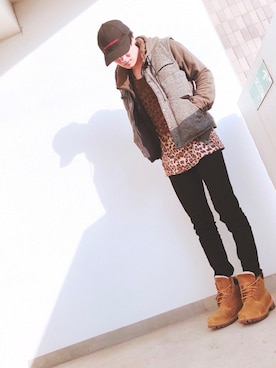 「DRESSEDUNDRESSED（ドレスドアンドレスド）のアイテム（帽子）」を使った、jun。nさん（メンズ・178cm）の秋コーディネート