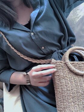 「韓国好きな人と繋がりたい」｜하루さん（レディース・164cm）の夏コーディネート