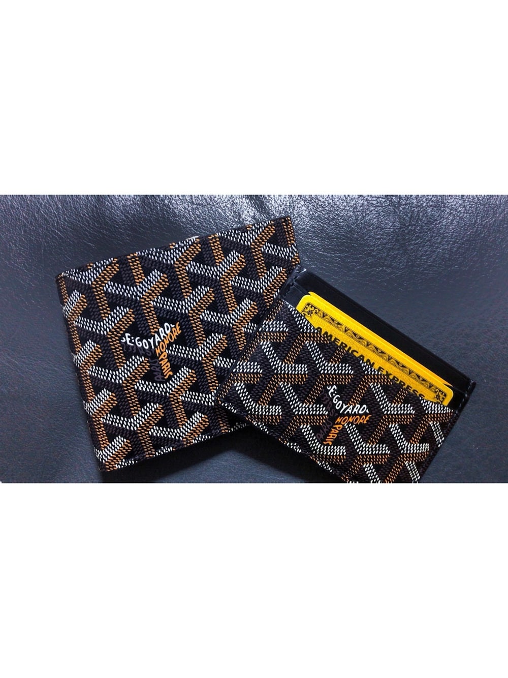 「財布、カードケース、goyard」｜「GOYARDのアイテム（財布、ブラック系）」を使った、KO☆さん（メンズ・171cm）の冬コーディネートの1枚目の写真