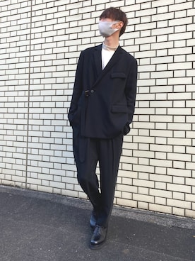 「PADRONE（パドローネ）のアイテム（その他シューズ）」を使った、yuki2820さん（メンズ・178cm）の冬コーディネート
