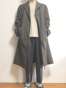 「CONVERSE（コンバース）のconverse コンバース ALL STAR HI オールスター ハイ 3206 BLACK(US)（スニーカー）」を使った、kdさん（メンズ・170cm・20代）の春コーディネート