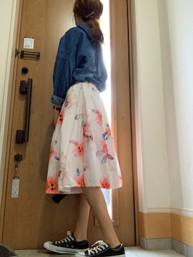 「ローポニーテール」｜yumekaさん（レディース・164cm）の春コーディネート