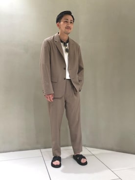 浅野太郎さん(メンズ・165cm)の春コーディネート