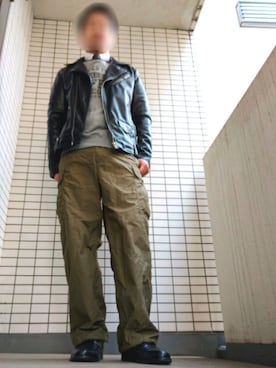 「The DUFFER of ST.GEORGE（ザダファーオブセントジョージ）のアイテム（フォーマルスーツ/小物）」を使った、Leonさん（メンズ・177cm）の冬コーディネート