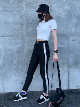 Kana Stylesさん（レディース・172cm）の夏コーディネート