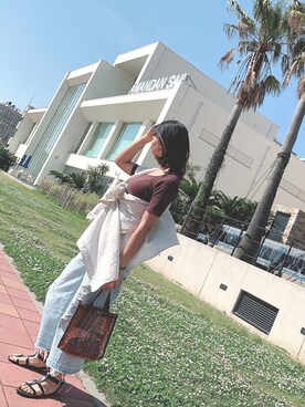 ricaさん（レディース・163cm）の春コーディネート