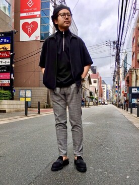 「アバハウス福岡店」｜YukiTakedaさん（メンズ・167cm）の夏コーディネート