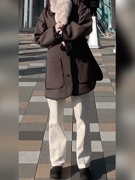 けろさん(レディース・151cm)の冬コーディネート