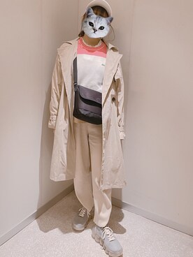 けろさん（レディース・151cm）の春コーディネート