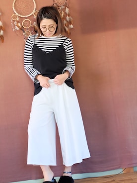 Manami さん（レディース・163cm）の春コーディネート