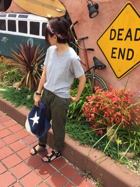 Manami さん（レディース・163cm）の夏コーディネート