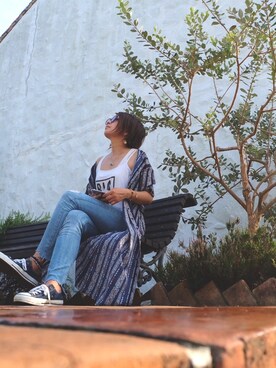 Manami さん（レディース・163cm）の夏コーディネート