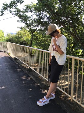 Manami さん（レディース・162cm）の夏コーディネート