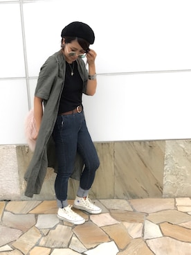 Manami さん（レディース・163cm）の秋コーディネート