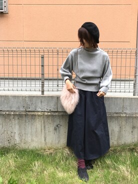 Manami さん（レディース・163cm）の秋コーディネート