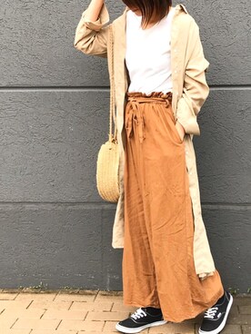 Manami さん（レディース・163cm）の夏コーディネート