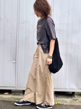 Manami さん（レディース・163cm）の夏コーディネート