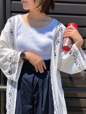 Manami さん（レディース・163cm）の夏コーディネート