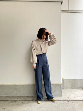 「#ガーリー」｜moeさん（レディース・152cm）の冬コーディネート